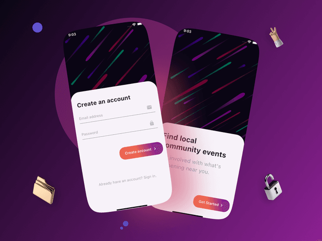 Flutter Animated Components & Templates